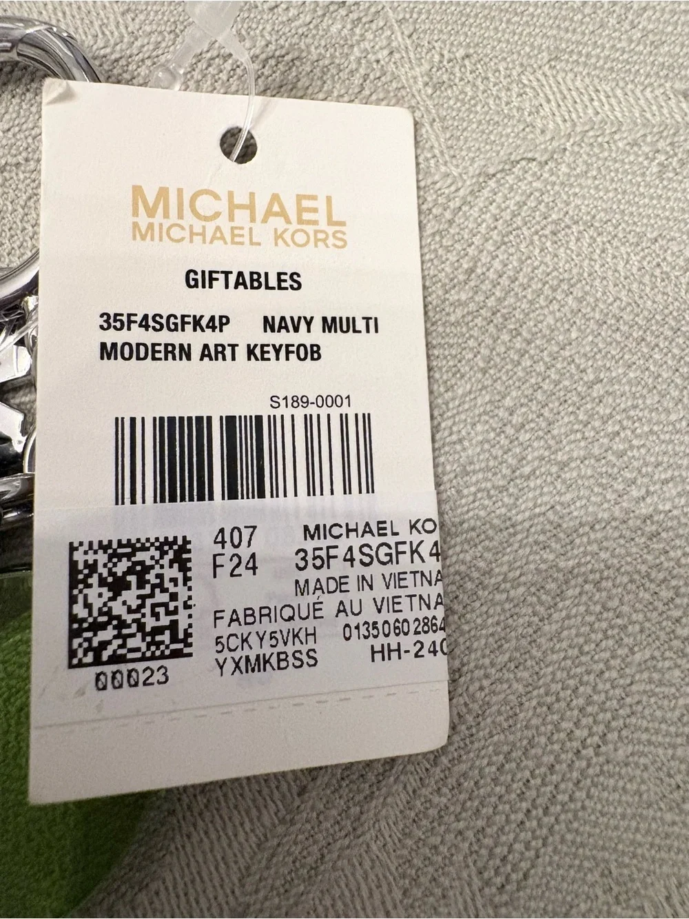 Michael Kors Abstract Key Chain